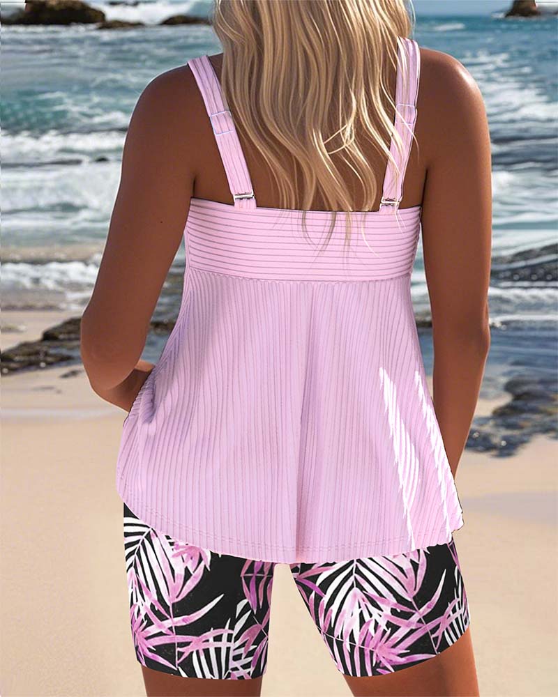 Sophie | Colourful Tankini Set