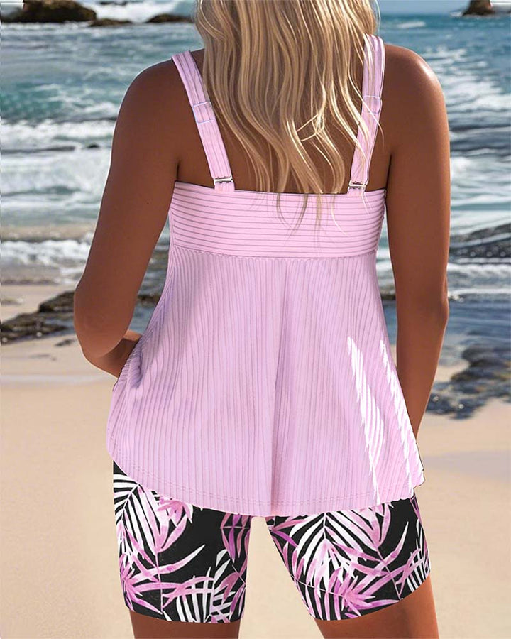 Sophie | Colourful Tankini Set