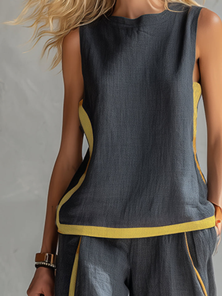 Leila | Elegant Cotton and Linen Outfit