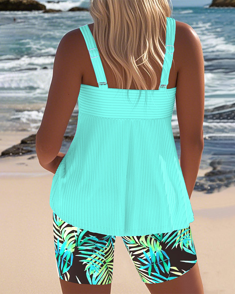 Sophie | Colourful Tankini Set