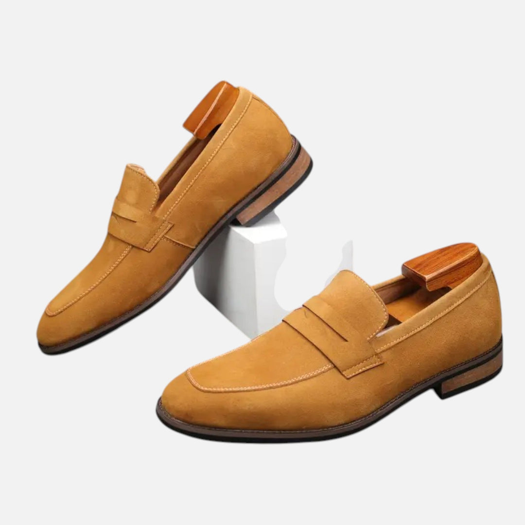 Callum | Men's Penny Loafers With Slip On Design And Low Cut | Elegant