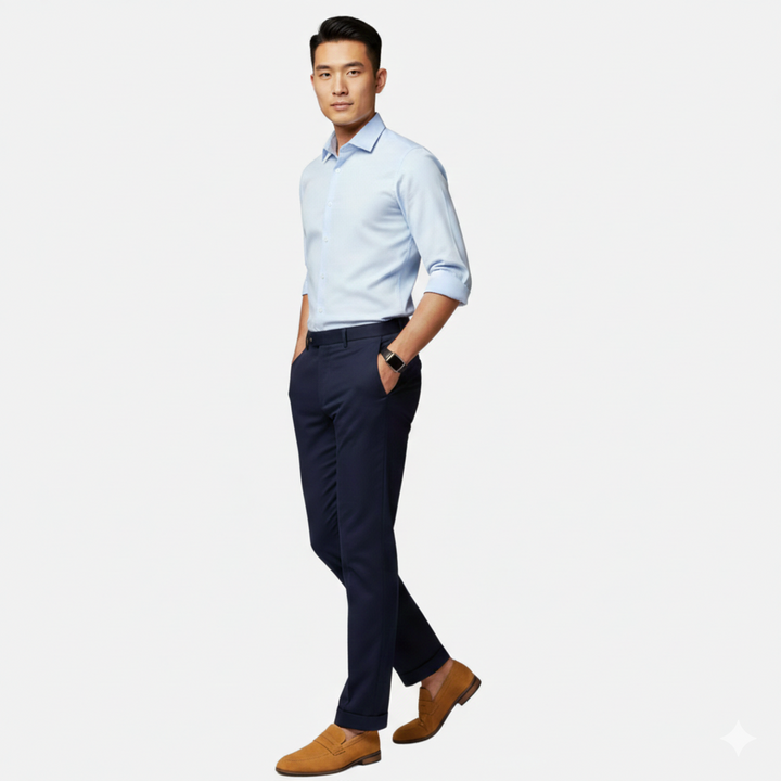 Callum | Men's Penny Loafers With Slip On Design And Low Cut | Elegant