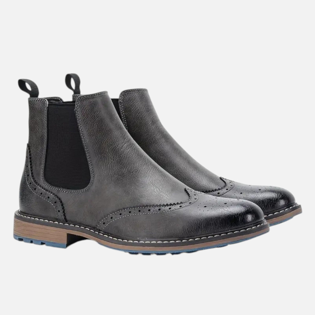 Dawson | Men's Chelsea Boots With Elastic Side Panels And Pull Tab | Classic