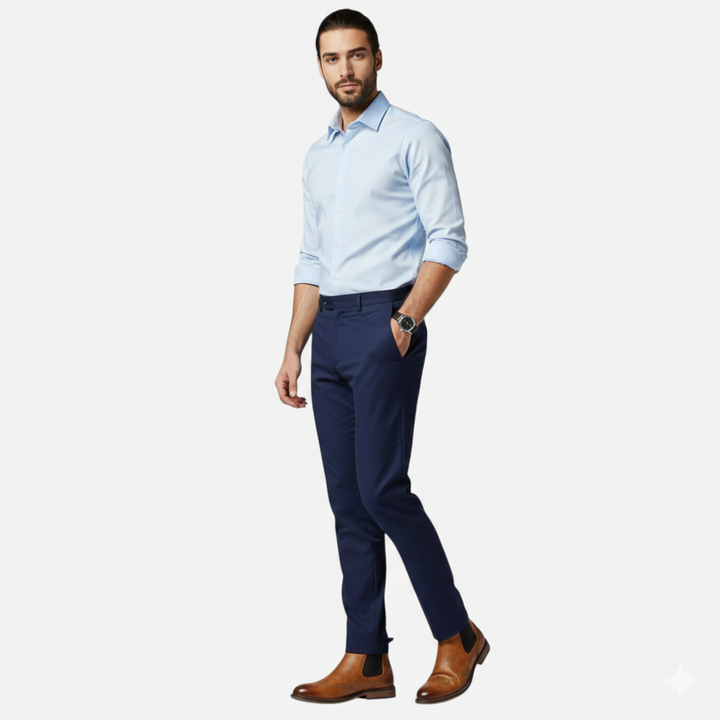 Dawson | Men's Chelsea Boots With Elastic Side Panels And Pull Tab | Classic