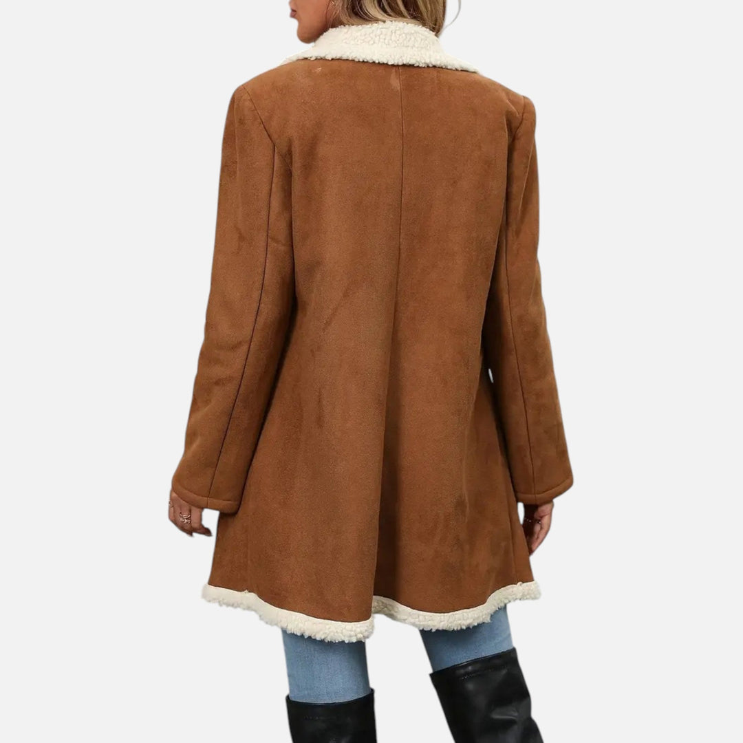 Emma | Women's Trench Coat With Pockets And Long Sleeve | Classic