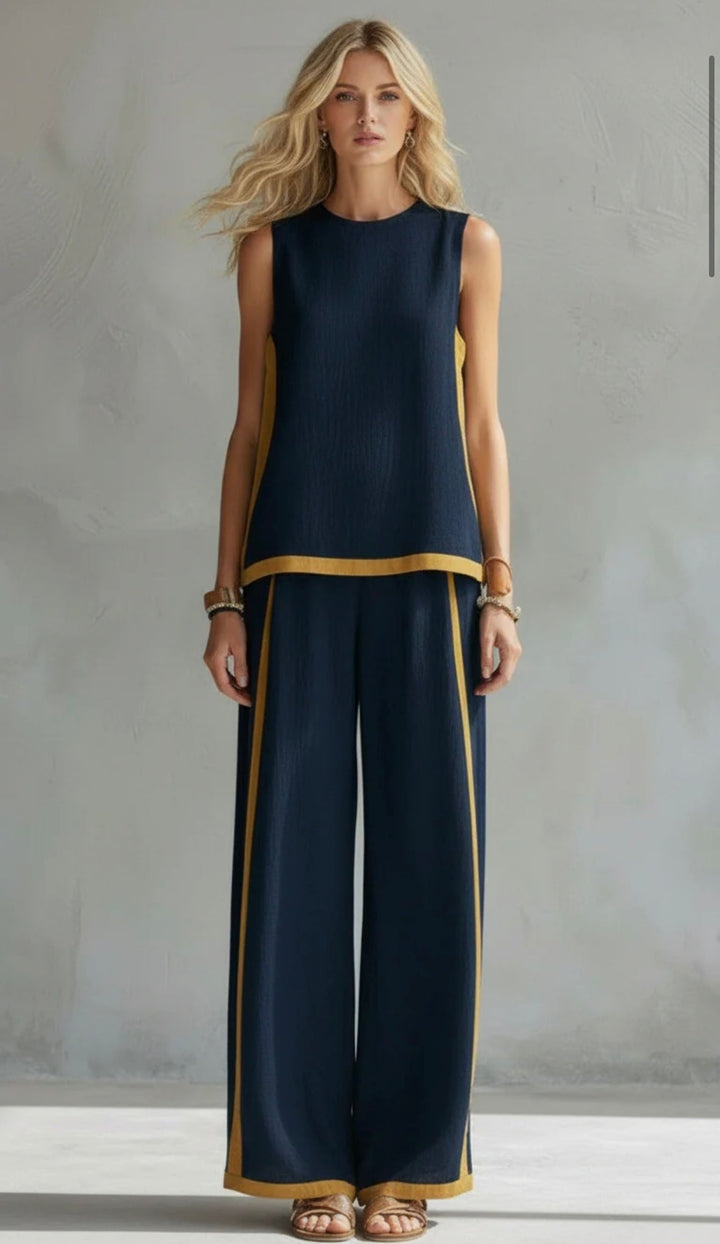 Leila | Elegant Cotton and Linen Outfit