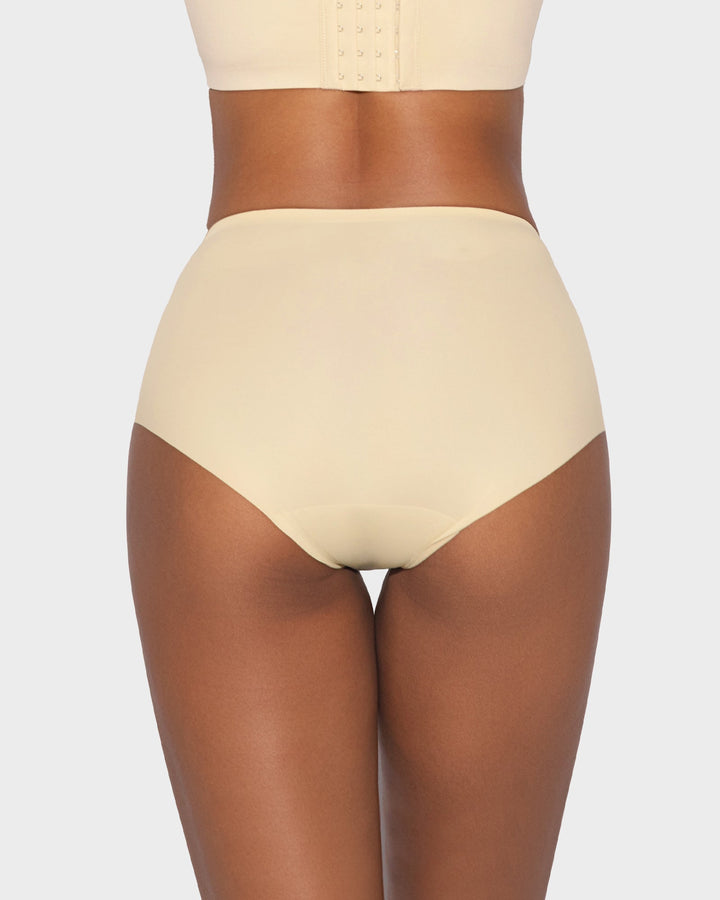 Seamless Tummy Control High-Waist Panties (5 Pack)