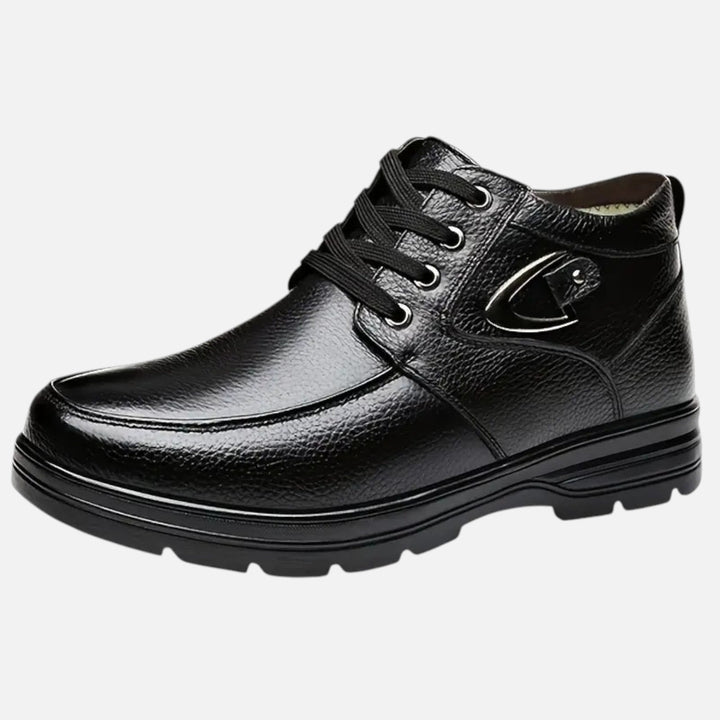 Rowan | Men's Boots With Lace Up Closure And Low Ankle Cut | Formal