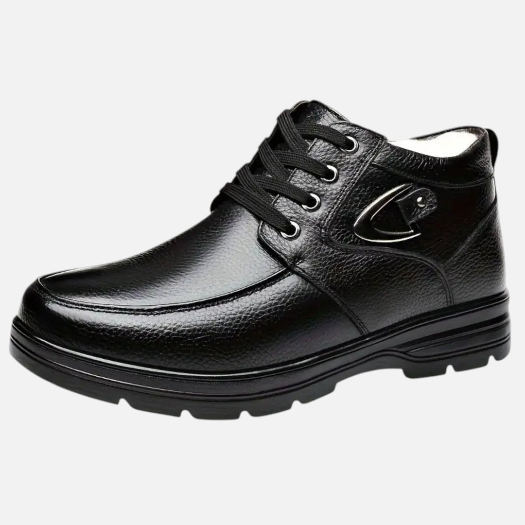 Rowan | Men's Boots With Lace Up Closure And Low Ankle Cut | Formal