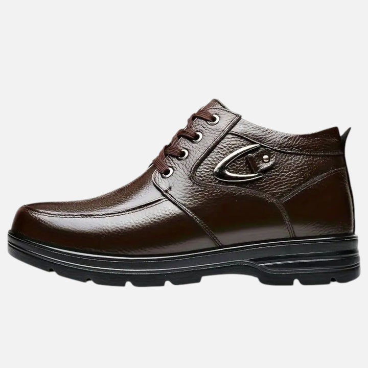 Rowan | Men's Boots With Lace Up Closure And Low Ankle Cut | Formal