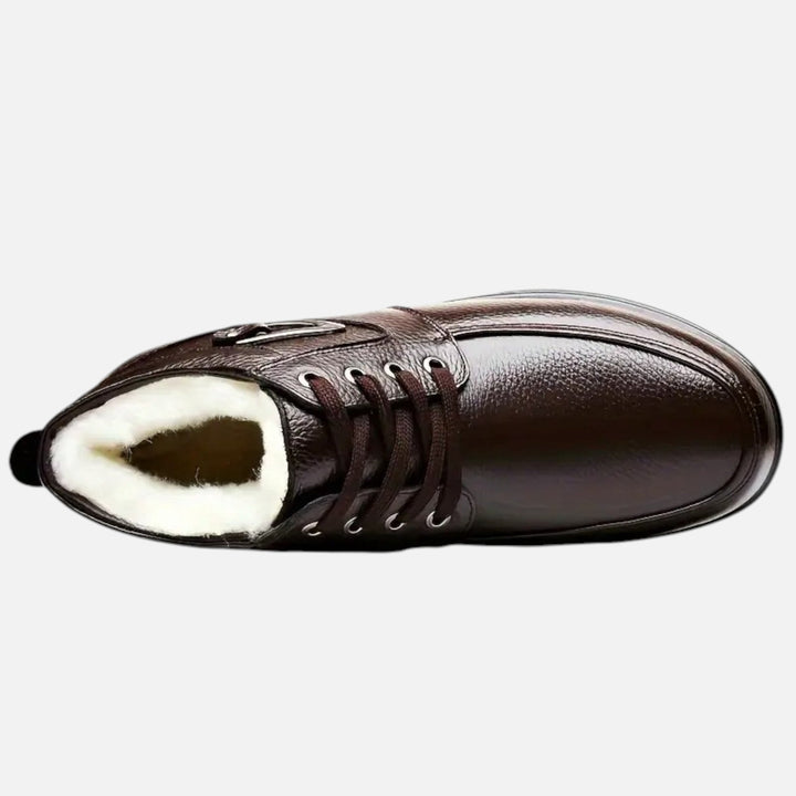 Rowan | Men's Boots With Lace Up Closure And Low Ankle Cut | Formal
