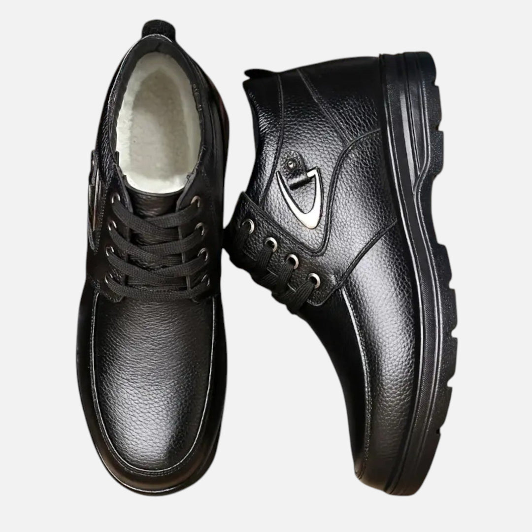 Rowan | Men's Boots With Lace Up Closure And Low Ankle Cut | Formal