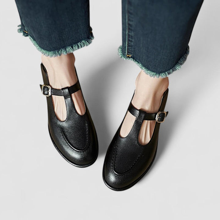 CAMILA™|ORTHOPAEDIC MARY JANE SHOES WITH LOW HEEL